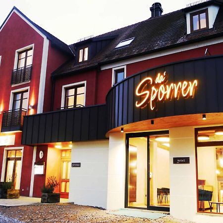 Da'Sporrer Hotel & Wirtshaus Нойнбург-форм-Вальд Экстерьер фото