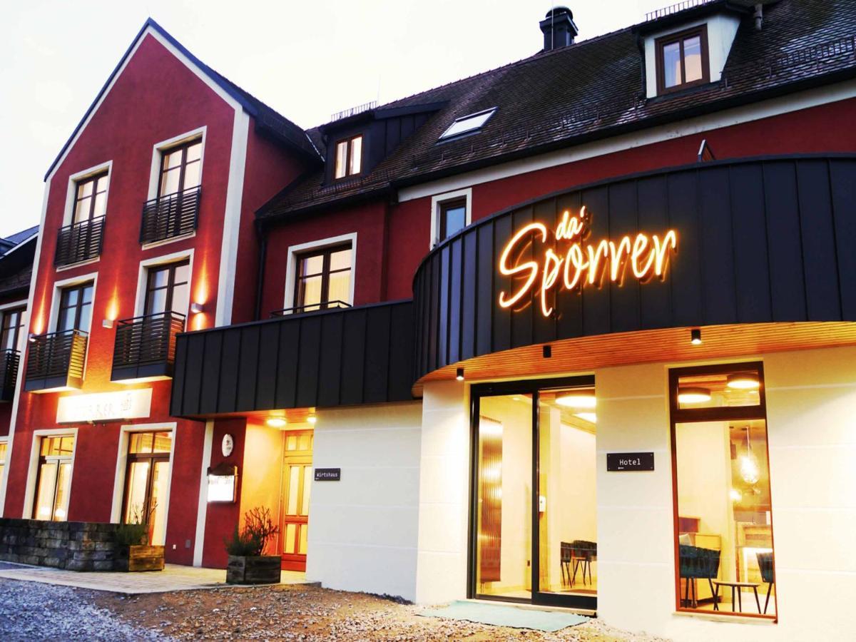 Da'Sporrer Hotel & Wirtshaus Нойнбург-форм-Вальд Экстерьер фото